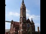[Cliquez pour agrandir : 68 Kio] Dallas - The cathedral of Our Lady of Guadalupe: general view.