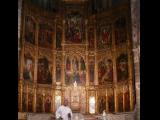 [Cliquez pour agrandir : 109 Kio] Ávila - La cathédrale : le chœur : le retable.