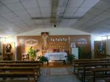 [Cliquez pour agrandir : 80 Kio] Madrid - L'église de la paroisse Saint-Antoine de las Carcavas : l'intérieur.