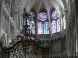 [Cliquez pour agrandir : 130 Kio] Auxerre - La cathédrale Saint-Étienne : la clôture du chœur.