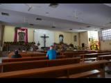 [Cliquez pour agrandir : 89 Kio] Cabo San Lucas - Le sanctuaire Notre-Dame-de-Guadalupe : la nef.