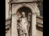 [Cliquez pour agrandir : 113 Kio] Lyon - L'église Saint-Nizier : détail de la façade.