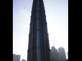 [Cliquez pour agrandir : 44 Kio] Shanghai - Le quartier Pudong : la Jin Mao Tower.