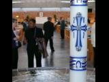 [Cliquez pour agrandir : 66 Kio] Oakland - The cathedral of Christ the Light: the Paschal candle.