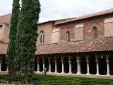 [Cliquez pour agrandir : 132 Kio] Toulouse - Le couvent des Jacobins : le cloître.