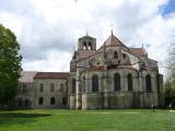 [Cliquez pour agrandir : 89 Kio] Vézelay - La basilique Sainte-Marie-Madeleine : l'abside.