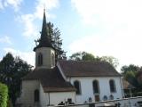 [Cliquez pour agrandir : 75 Kio] Fribourg - L'église Notre-Dame-de-Bourguillon : vue générale.