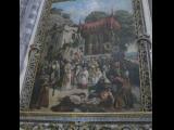[Cliquez pour agrandir : 142 Kio] Mexico - La basilique ancienne Notre-Dame-de-Guadalupe : tableau d'un miracle.