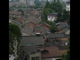 [Cliquez pour agrandir : 101 Kio] Nankin - La porte de Chine : la ville vue des remparts.
