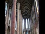[Cliquez pour agrandir : 88 Kio] Toulouse - Le couvent des Jacobins : l'église : la double nef.