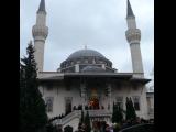 [Cliquez pour agrandir : 64 Kio] Berlin - La mosquée Şehitlik : l'extérieur.