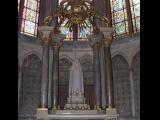[Cliquez pour agrandir : 125 Kio] Reims - La cathédrale Notre-Dame : la chapelle de Sainte Thérèse de Lisieux.