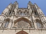 [Cliquez pour agrandir : 125 Kio] Burgos - La cathédrale : la façade.