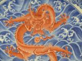 [Cliquez pour agrandir : 117 Kio] Shanghai - Le Shanghai Museum : céramique du 18è siècle (détail).