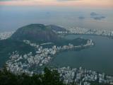 [Cliquez pour agrandir : 75 Kio] Rio de Janeiro - La ville vue du Corcovado.