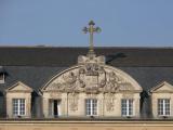[Cliquez pour agrandir : 78 Kio] Rennes - Le palais Saint-Georges : la façade : détail.