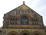 [Cliquez pour agrandir : 85 Kio] Palo Alto - Memorial church: the front.