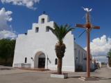 [Cliquez pour agrandir : 69 Kio] Tucson - Saint-John-the-Evangelist's church: general view.