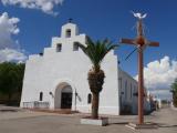 [Cliquez pour agrandir : 69 Kio] Tucson - Saint-John-the-Evangelist's church: general view.