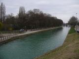 [Cliquez pour agrandir : 86 Kio] Reims - Le canal de l'Aisne à la Marne.