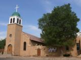 [Cliquez pour agrandir : 83 Kio] Cerrillos - Saint Joseph's church: general view.