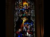 [Cliquez pour agrandir : 91 Kio] Versailles - La cathédrale Saint-Louis : le vitrail de l'Annonciation.
