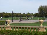 [Cliquez pour agrandir : 95 Kio] Palo Alto - Stanford University: the campus: the main square.