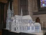 [Cliquez pour agrandir : 88 Kio] Lille - La cathédrale Notre Dame de la Treille : la maquette du projet original.