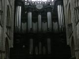 [Cliquez pour agrandir : 78 Kio] Rouen - La cathédrale Notre-Dame : l'orgue.