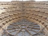 [Cliquez pour agrandir : 136 Kio] Reims - La cathédrale Notre-Dame : le portail d'entrée.