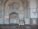[Cliquez pour agrandir : 128 Kio] Agra - La mosquée Jama Masjid : l'intérieur.