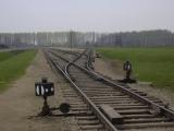 [Cliquez pour agrandir : 61 Kio] Birkenau - Intérieur du camp de concentration.