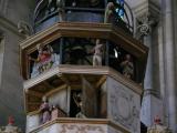 [Cliquez pour agrandir : 90 Kio] Lyon - La cathédrale Saint-Jean : l'horloge astronomique : les personnages.