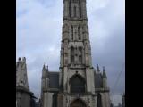 [Cliquez pour agrandir : 68 Kio] Gand - La cathédrale Saint-Bavon : la façade.