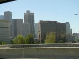 [Cliquez pour agrandir : 62 Kio] Los Angeles - The downtown seen from highway I-10.