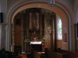 [Cliquez pour agrandir : 79 Kio] San Francisco - Saint Charles-Borromee's church: chapel of Our Lady of Guadalupe.