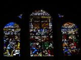 [Cliquez pour agrandir : 93 Kio] Ségovie - La cathédrale Sainte-Marie : vitraux.