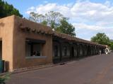 [Cliquez pour agrandir : 76 Kio] Santa Fe - The governor's palace: general view.