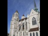 [Cliquez pour agrandir : 78 Kio] Dijon - La cathédrale Saint-Bénigne : le côté Sud.