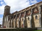 [Cliquez pour agrandir : 104 Kio] Vézelay - La basilique Sainte-Marie-Madeleine : le côté Sud.