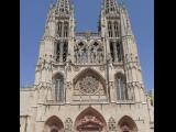 [Cliquez pour agrandir : 115 Kio] Burgos - La cathédrale : la façade.