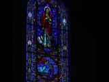 [Cliquez pour agrandir : 98 Kio] San Francisco - Saint Vincent-de-Paul's church: stained glass window.