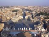 [Cliquez pour agrandir : 120 Kio] Vatican - La place Saint-Pierre : vue générale.