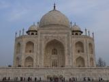 [Cliquez pour agrandir : 100 Kio] Agra - Le Taj Mahal : vue générale.