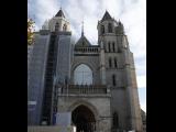 [Cliquez pour agrandir : 75 Kio] Dijon - La cathédrale Saint-Bénigne : la façade.