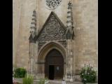 [Cliquez pour agrandir : 107 Kio] Agen - La cathédrale Saint-Caprais : le portail principal.