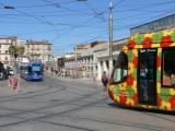 [Cliquez pour agrandir : 107 Kio] Montpellier - Le tramway.