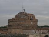 [Cliquez pour agrandir : 62 Kio] Rome - Le château Saint-Ange : vue générale.