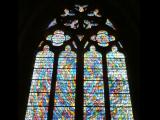 [Cliquez pour agrandir : 126 Kio] Saint-Dié-des-Vosges - La cathédrale : vitrail du transept.