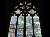 [Cliquez pour agrandir : 126 Kio] Saint-Dié-des-Vosges - La cathédrale : vitrail du transept.